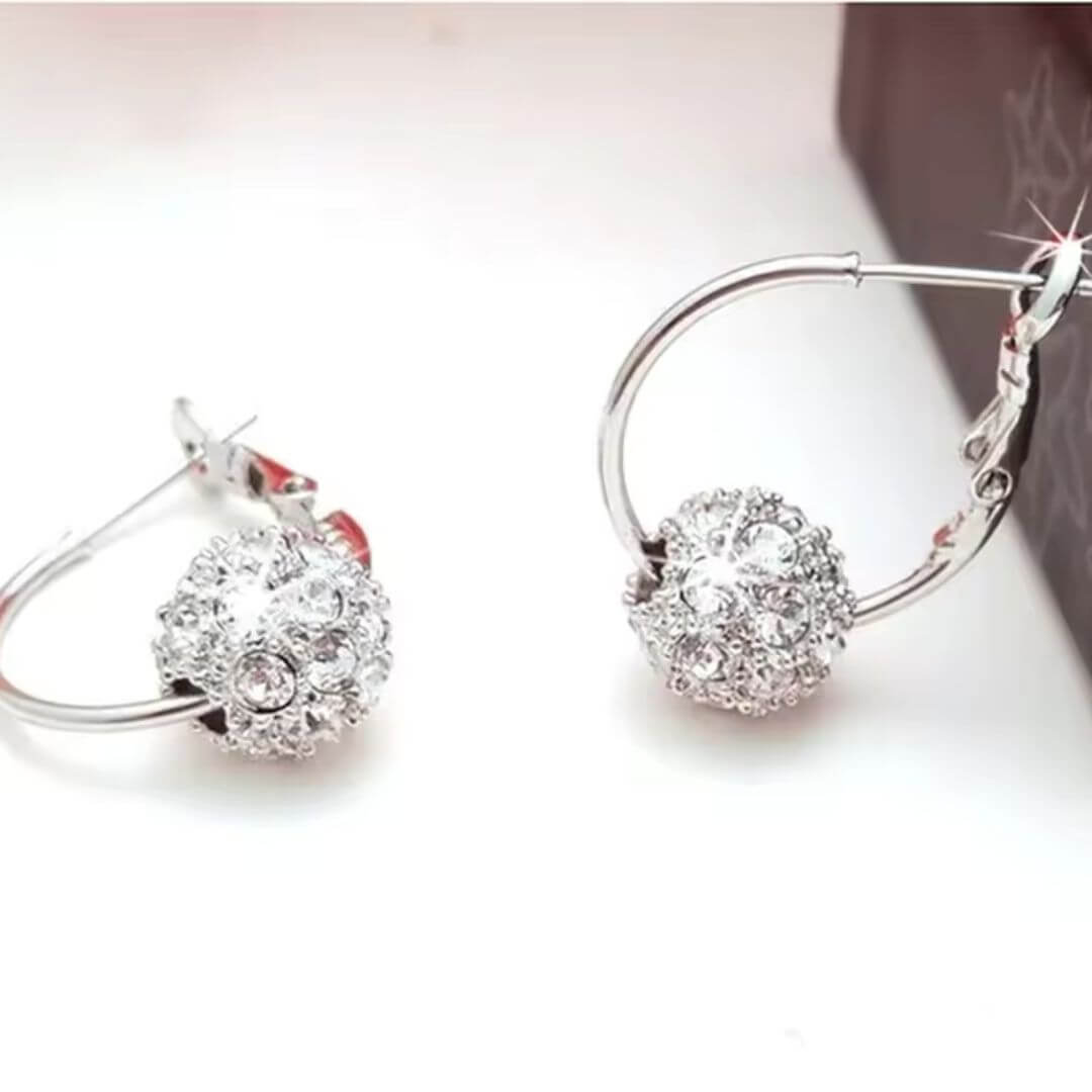 Rainbow Gem Dangle Earrings - Diane Jewelry