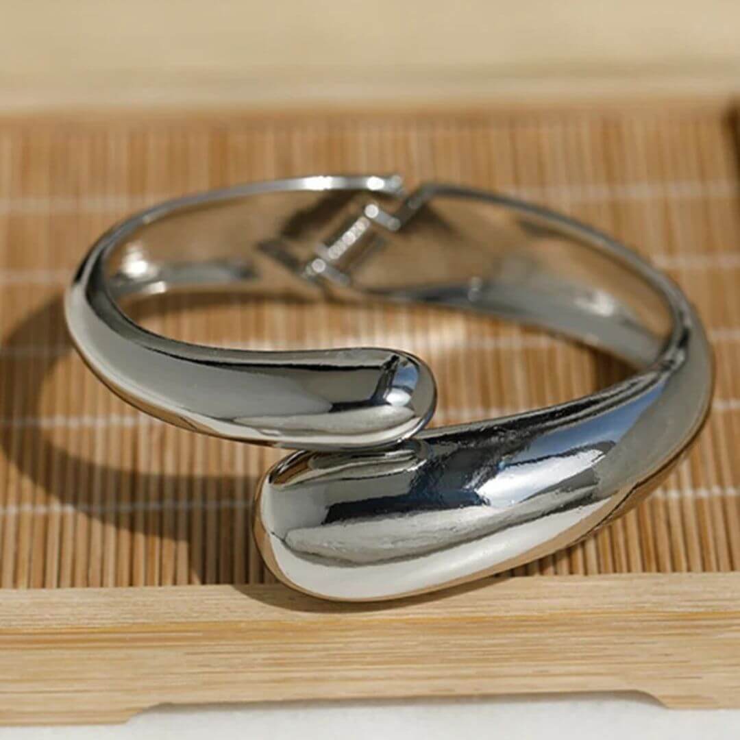 Bold Gold Chunky Cuff Bracelet - Diane Jewelry