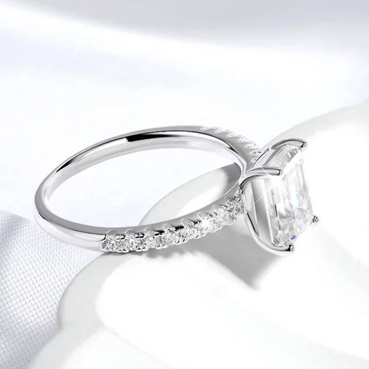 Timeless Emerald Cut Sparkle Ring - Diane Jewelry
