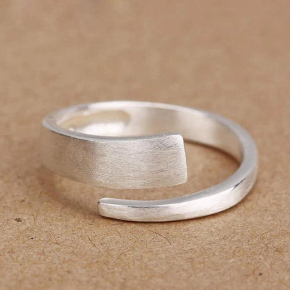 Minimalist Open Silver Ring - Diane Jewelry