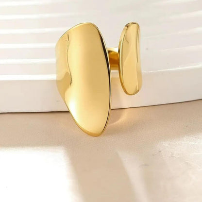 Abstract Silver Statement Fashion Ring - Diane Jewelry