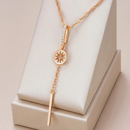 Elegant Drop Pendant Necklace - Diane Jewelry