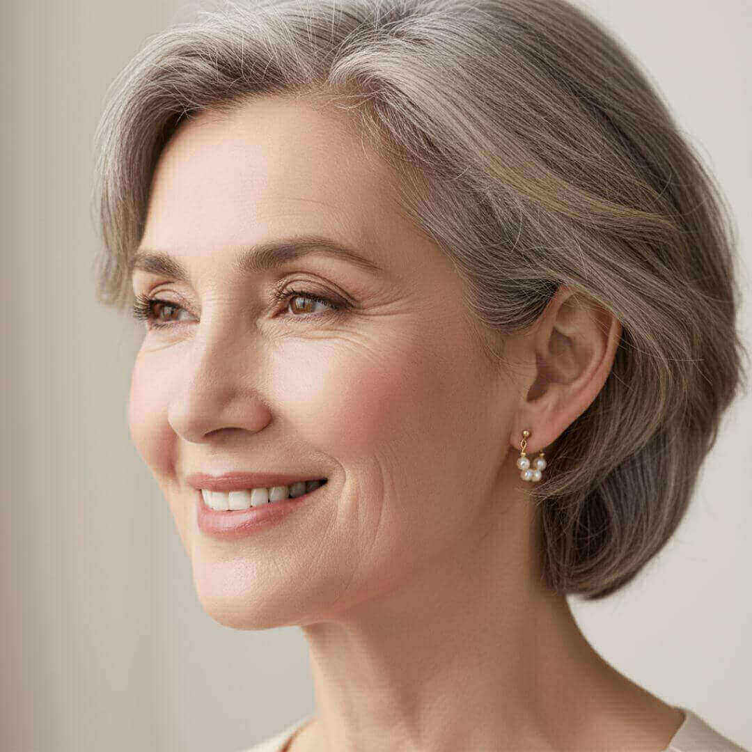 Gold Pearl Mini Hoop Earrings Emma & Noah Jewelry